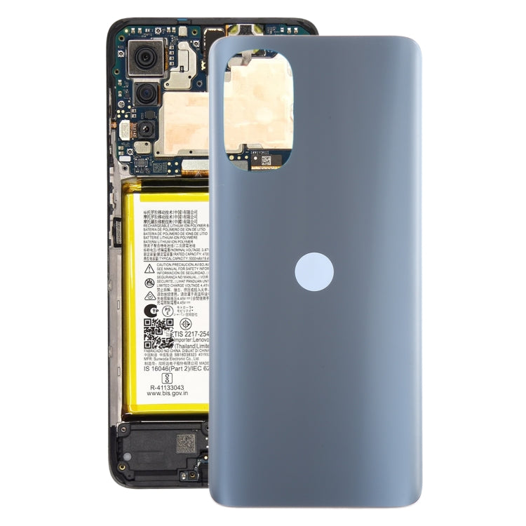 Tapa Bateria Back Cover Motorola Moto G62 5G Gris