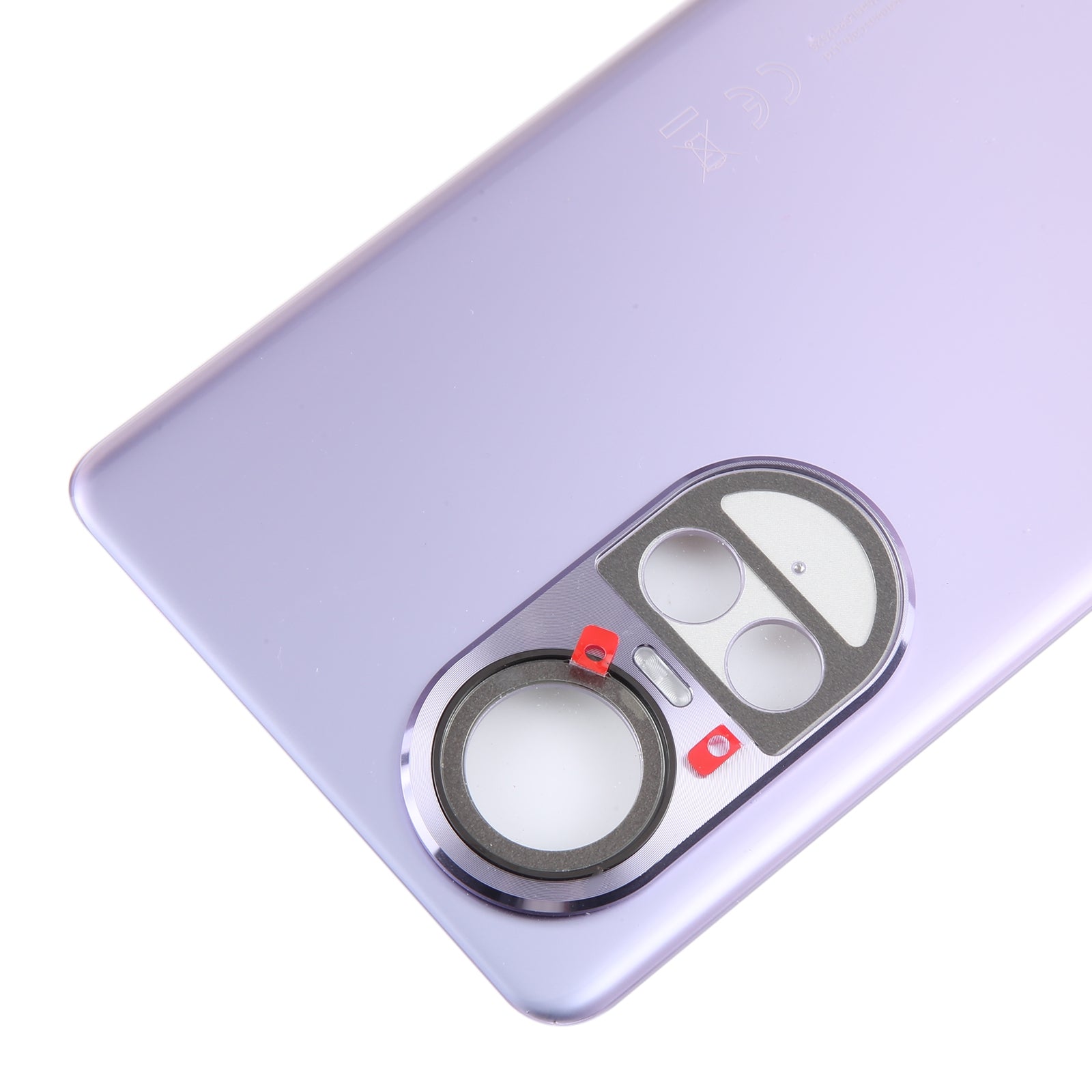 Tapa Bateria Back Cover + Lente Camara Oppo Reno10 5G Morado