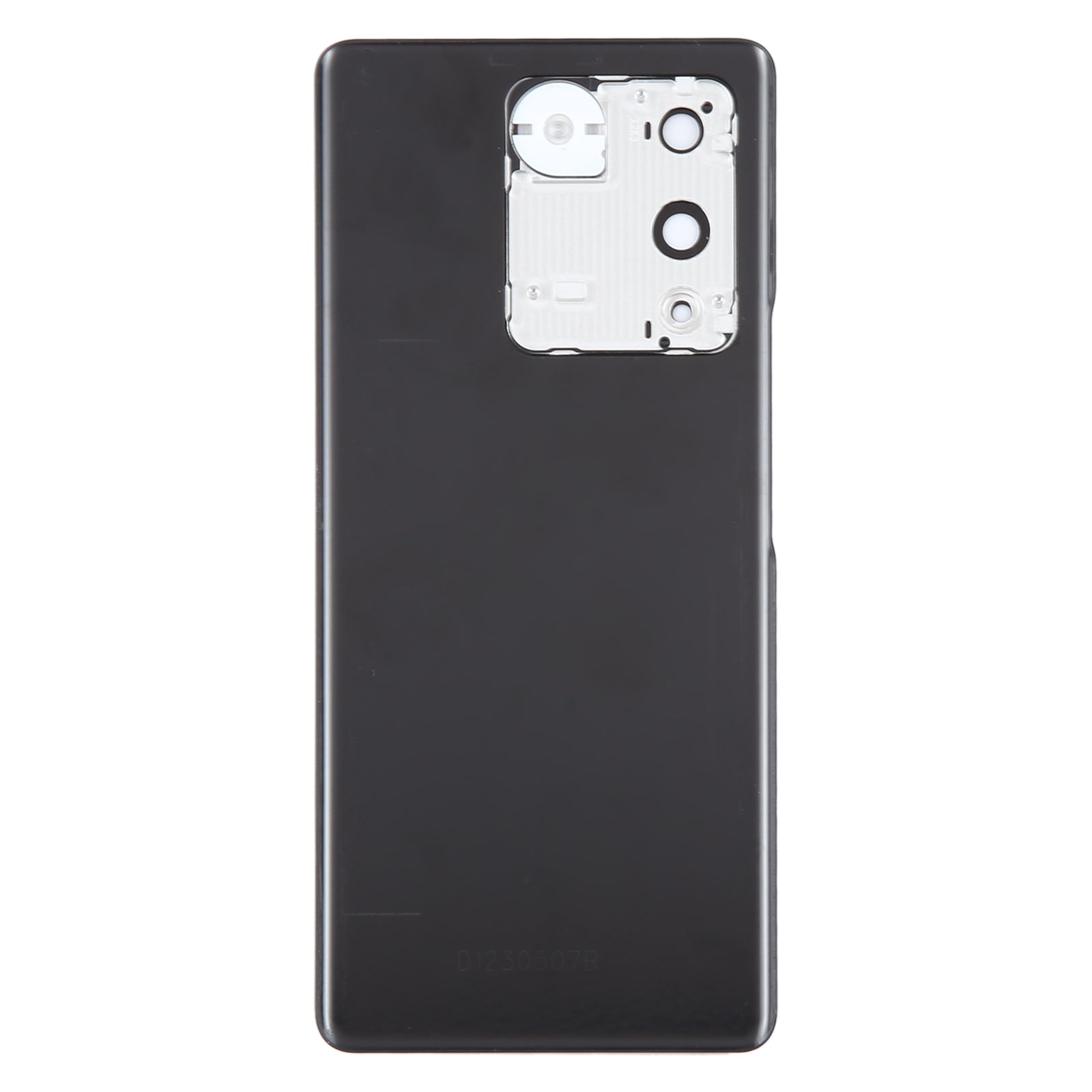 Tapa Bateria Back Cover + Lente Camara Vivo V27 Negro