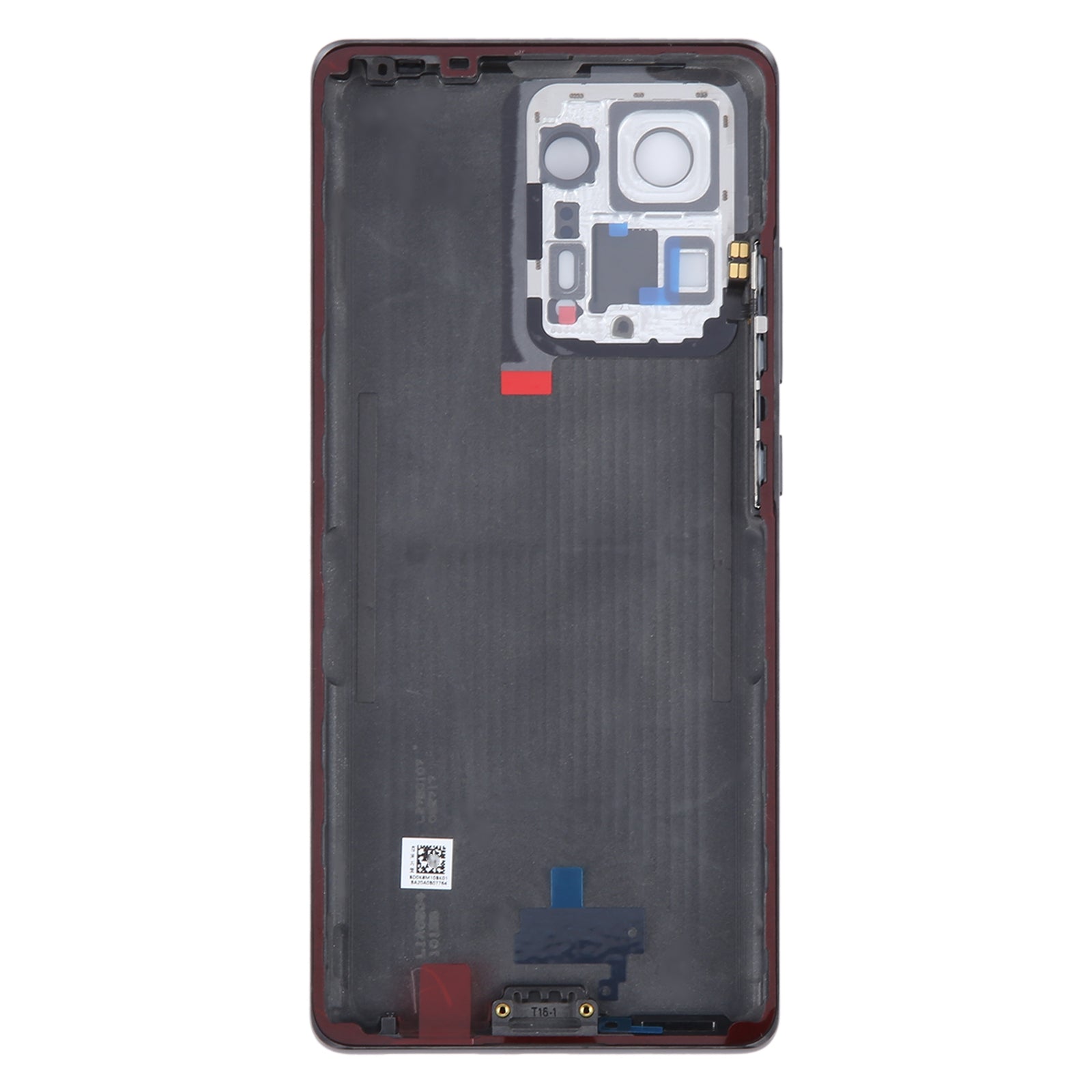 Tapa Bateria Back Cover + Lente Camara Xiaomi Mi Mix 4 Negro