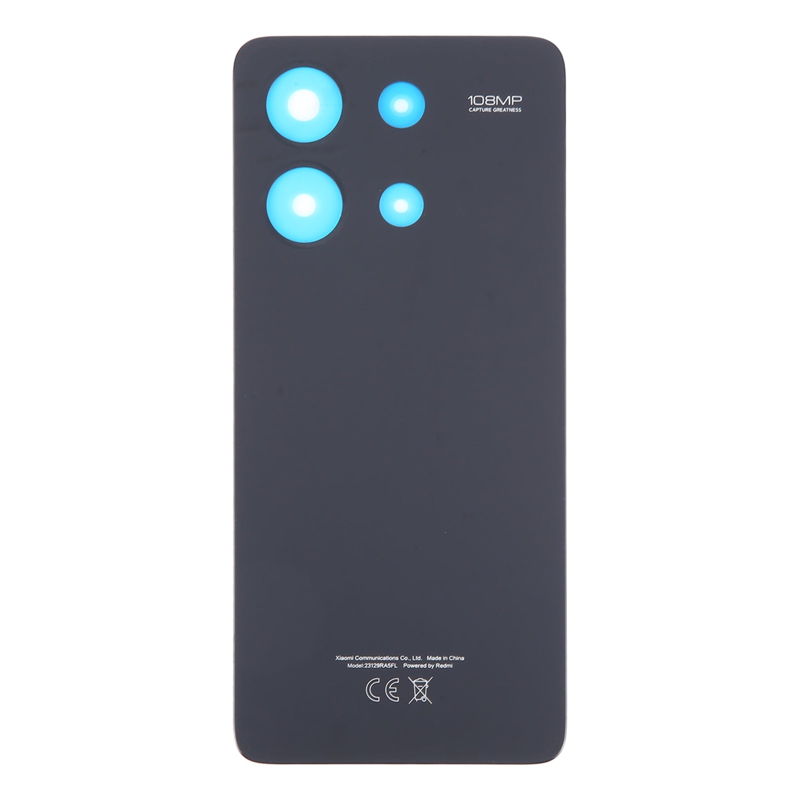 Tapa Bateria Back Cover Xiaomi Redmi Note 13 4G Negro