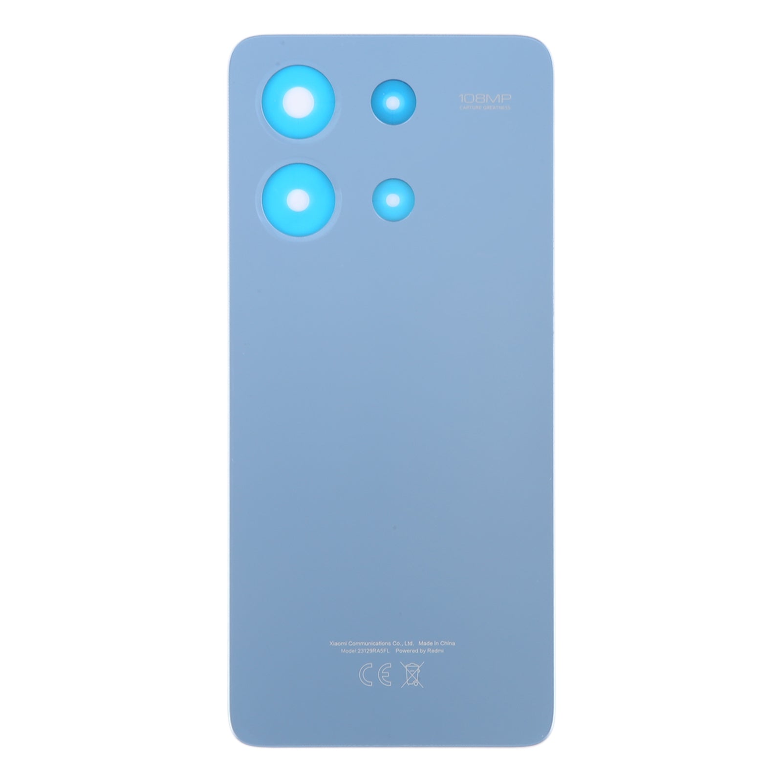 Tapa Bateria Back Cover Xiaomi Redmi Note 13 4G Azul