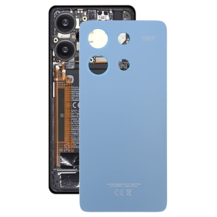 Tapa Bateria Back Cover Xiaomi Redmi Note 13 4G Azul