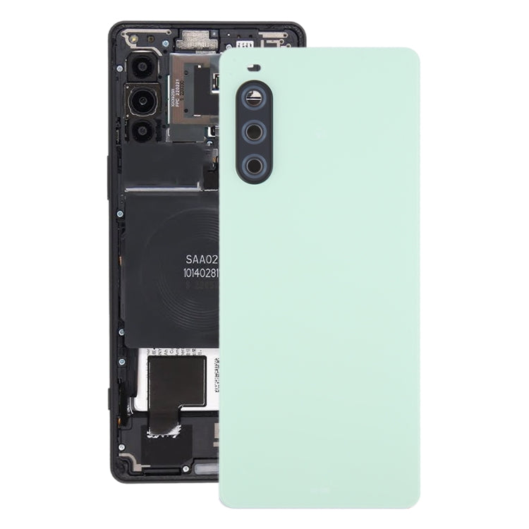 Tapa Bateria Back Cover + Lente Camara Sony Xperia 10 V Verde