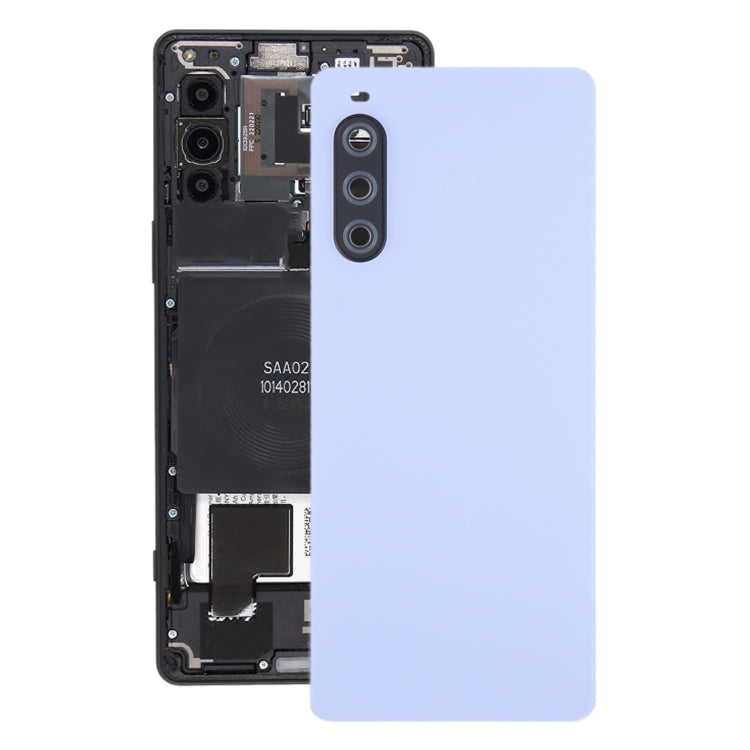 Tapa Bateria Back Cover + Lente Camara Sony Xperia 10 V Morado