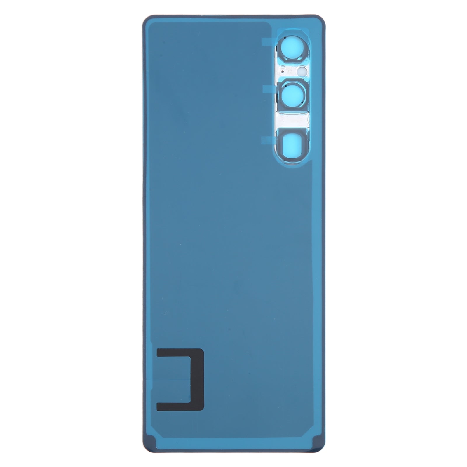 Tapa Bateria Back Cover + Lente Camara Sony Xperia 1 V Plata