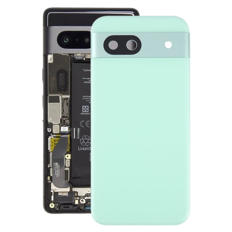 Tapa Bateria Back Cover + Lente Camara Google Pixel 8A Verde