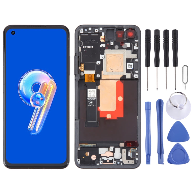 Pantalla Completa + Tactil + Marco Asus Zenfone 9 9Z AI2202 Negro