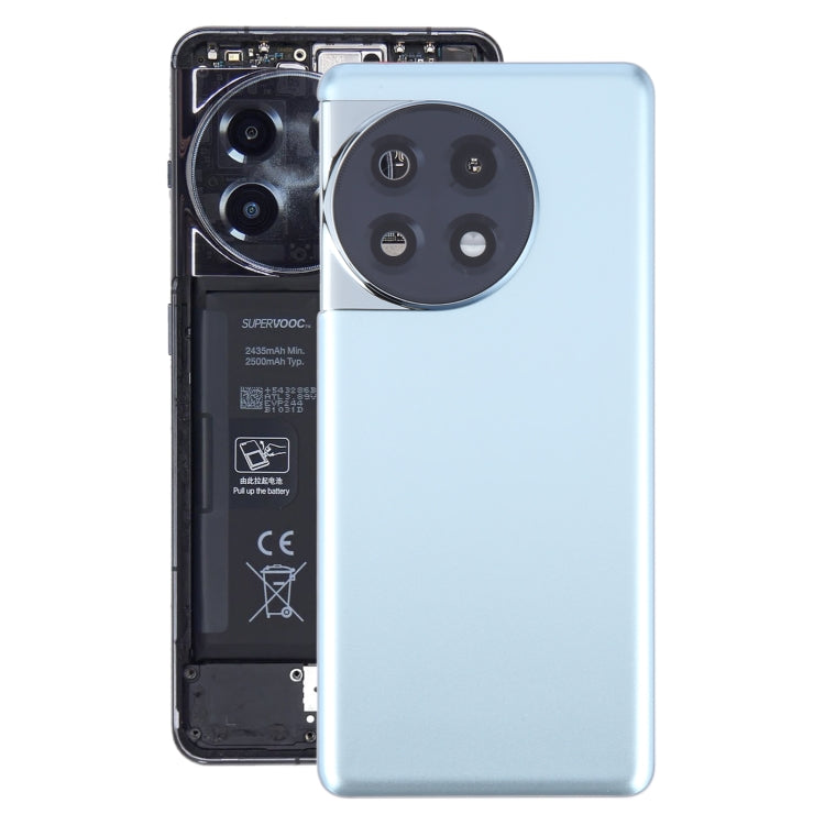 Tapa Bateria Back Cover + Lente Camara OnePlus 11R Azul