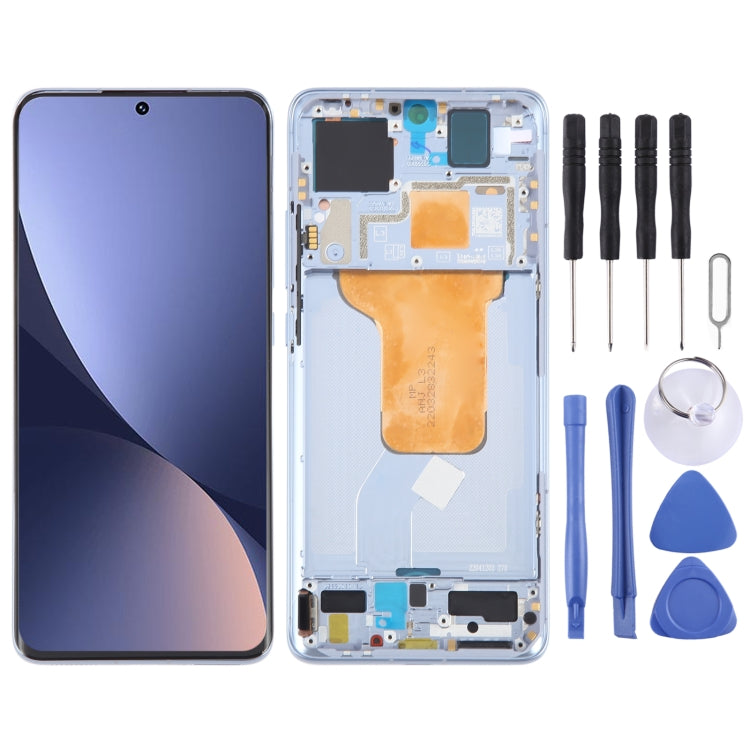 Pantalla Completa AMOLED + Tactil + Marco Xiaomi 12X Azul