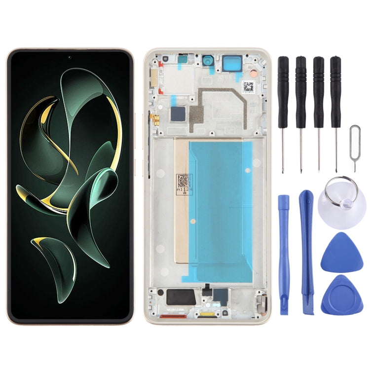 Pantalla Completa AMOLED + Tactil + Marco Xiaomi Redmi K60 Ultra Dorado