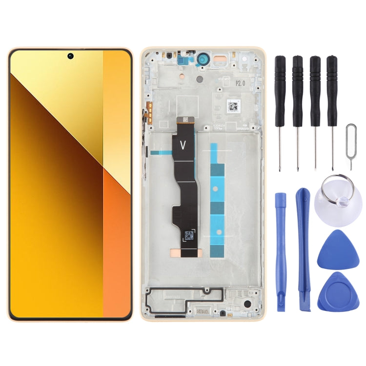 Pantalla Completa AMOLED + Tactil + Marco Xiaomi Redmi Note 13 5G Dorado