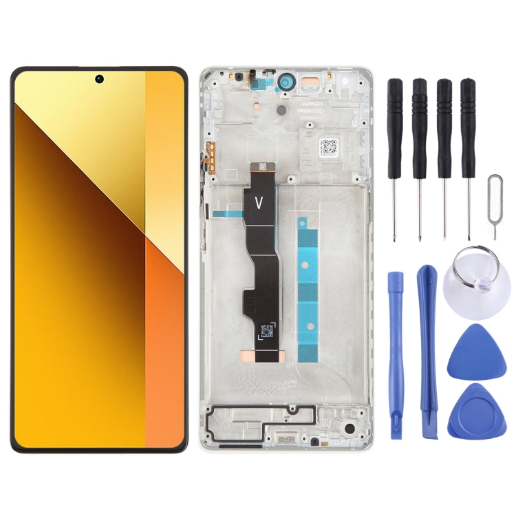 Pantalla Completa AMOLED + Tactil + Marco Xiaomi Redmi Note 13 5G Blanco