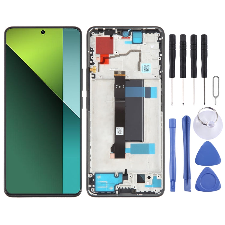 Pantalla Completa AMOLED + Tactil + Marco Xiaomi Redmi Note 13 Pro 5G Negro