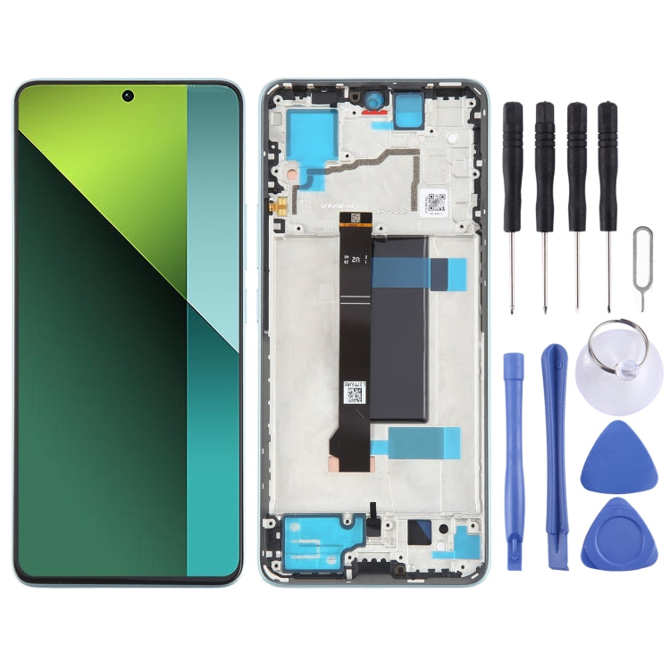 Pantalla Completa AMOLED + Tactil + Marco Xiaomi Redmi Note 13 Pro 5G Azul