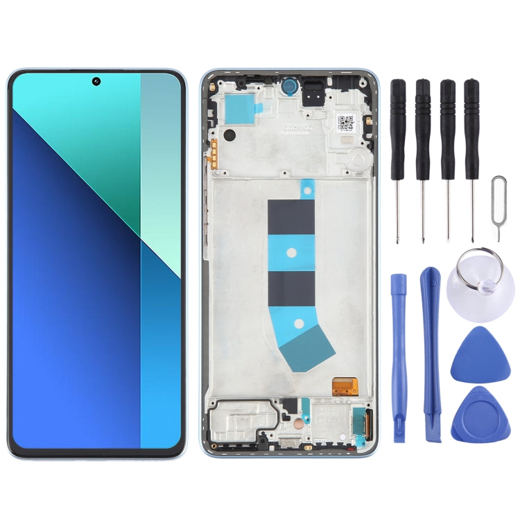 Pantalla Completa AMOLED + Tactil + Marco Xiaomi Redmi Note 13 4G Azul