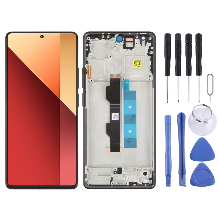 Pantalla Completa AMOLED + Tactil + Marco Xiaomi Redmi Note 13 Pro 4G Negro