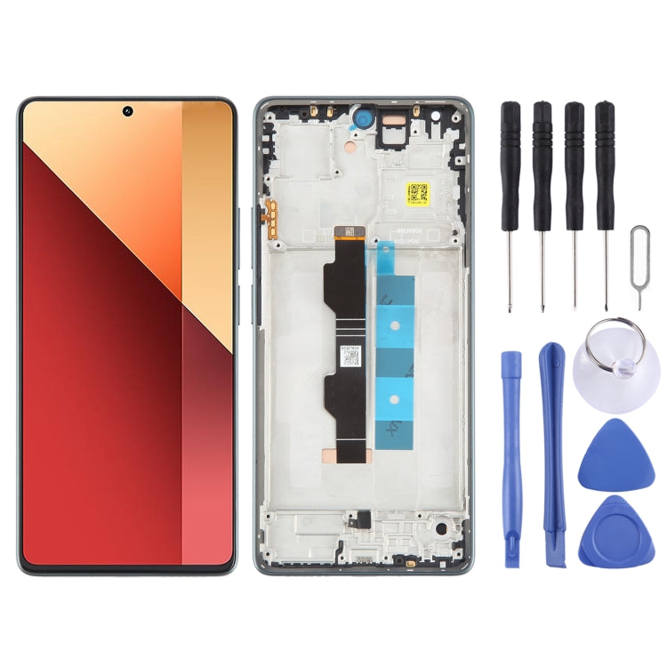 Pantalla Completa AMOLED + Tactil + Marco Xiaomi Redmi Note 13 Pro 4G Azul