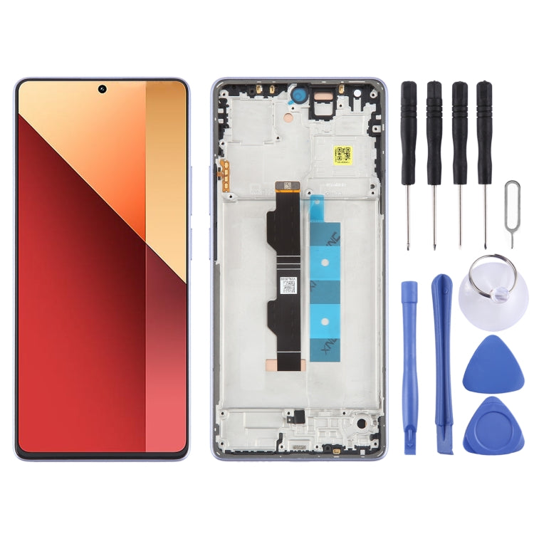 Pantalla Completa AMOLED + Tactil + Marco Xiaomi Redmi Note 13 Pro 4G Morado