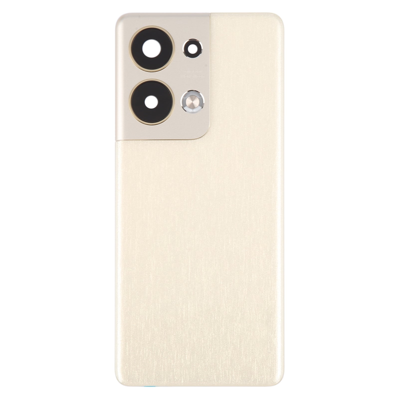 Tapa Bateria Back Cover + Lente Camara Oppo Reno9 Pro + Dorado