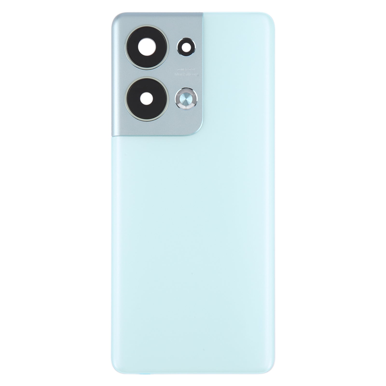 Tapa Bateria Back Cover + Lente Camara Oppo Reno9 Pro + Azul