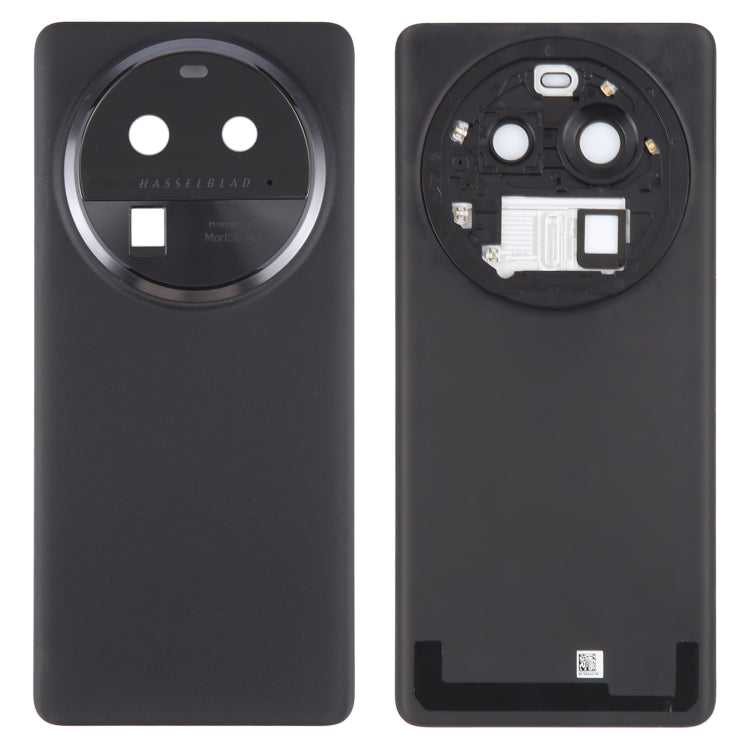 Tapa Bateria Back Cover + Lente Camara Oppo Find X6 Pro Negro