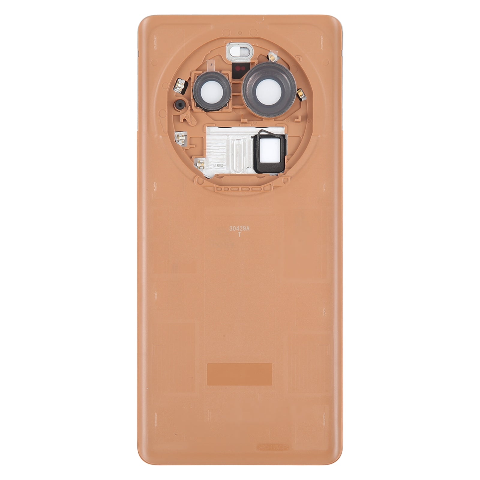 Tapa Bateria Back Cover + Lente Camara Oppo Find X6 Pro Marron