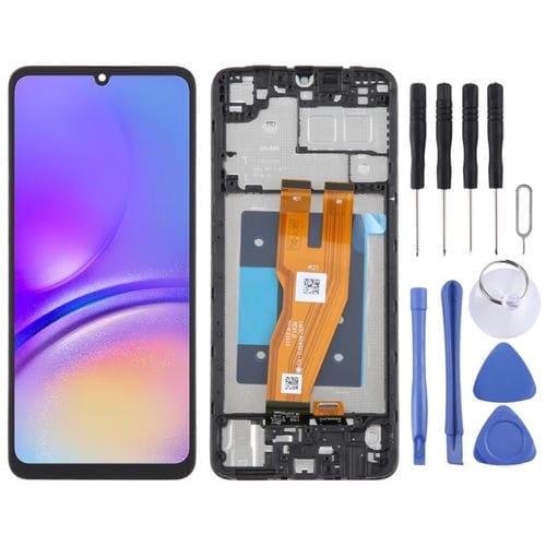 Ecrã LCD Samsung Galaxy A05 SM-A055F com Moldura (Preto)