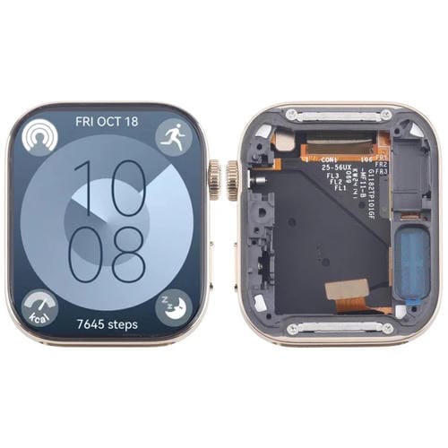 Pantalla Completa Original para Huawei Watch Fit 3 con Marco (Dorado)