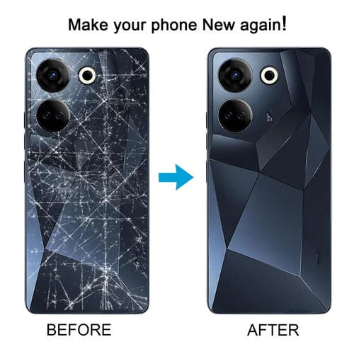 Rückseite des Akkudeckels Tecno Camon 20 Pro (Weiß) Original