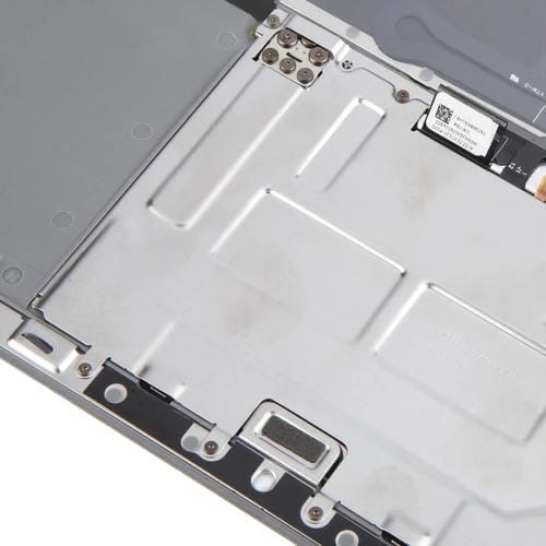 Teclado Britânico Carcaça com Painel Tátil Microsoft Surface Laptop 3 / 4 / 5 13,5 Polegadas (Cinza)