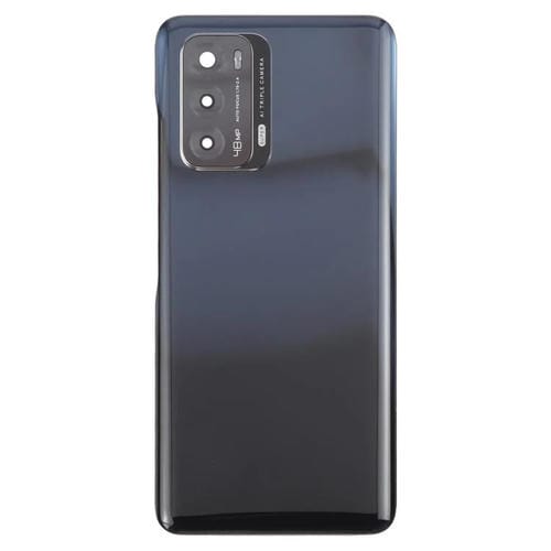 Coperchio Posteriore della Batteria con Adesivo ZTE Blade V40 Copertura della Lente della Fotocamera (Nero)