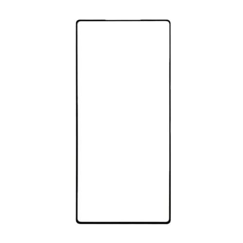 Lente de Cristal Exterior Pantalla Frontal para ZTE Nubia Z70 Ultra Nx733J Nx736J con Adhesivo OCA (Negro)