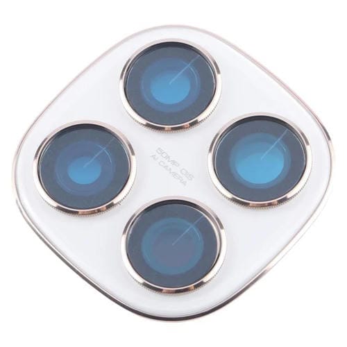 Cubierta de Lente de Cámara Trasera Original para Xiaomi Redmi Note 14 Pro 4G (Blanca)
