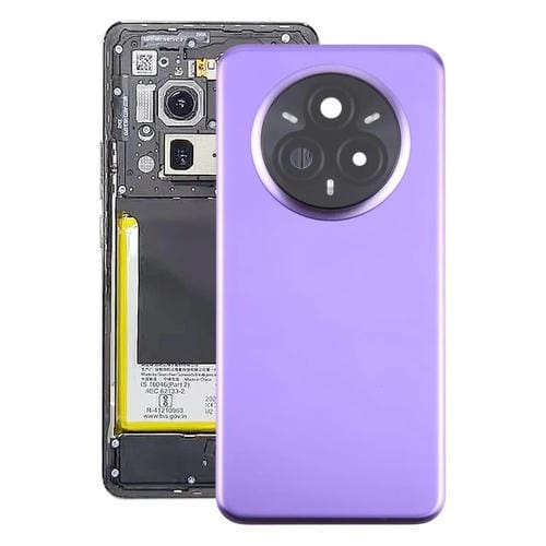 Tapa Trasera de Batería para Realme 14 Pro+ con Tapa Lente de Cámara (Morado) Original