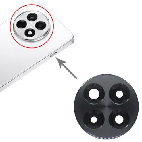Lente de Cámara Trasera Pkr110 para OnePlus Ace 5 Pro (Negra)