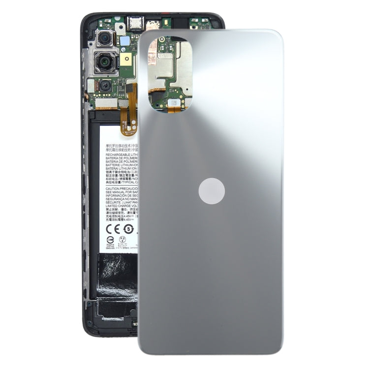 Tapa Bateria Back Cover Motorola Moto E32s Gris