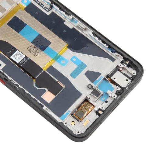 Schermo Completo Originale AMOLED Nothing Phone 3A A059 e Cornice (Nero)