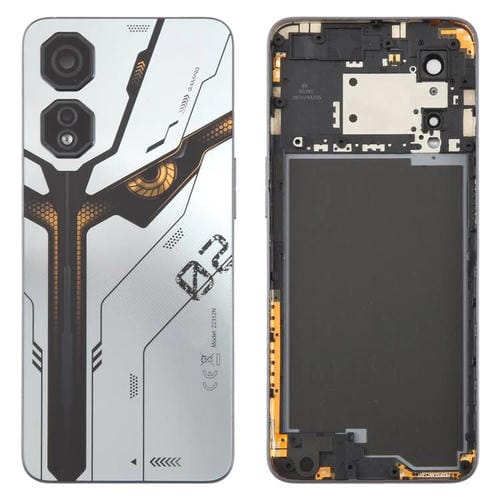 Rückseite des Akkudeckels und Kameraglas ZTE Nubia Neo 2 Z2352N (Silber)