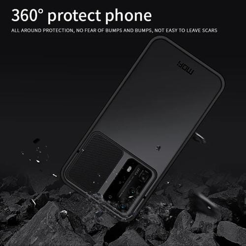 Para Huawei P40 Pro + MOFI Xing Dun Series PC + TPU Anti-peep Carcasa protectora todo incluido impermeable y anti-caída, Translúcido mate