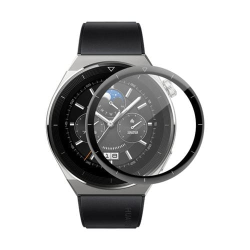 1 PC Protector Pantalla Huawei Watch GT 3 Pro 46mm Enkay 3D Cobertura Completa (Negro) - MOVILSTORE