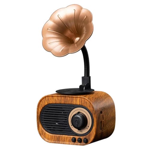 Altavoz portátil B5 Retro Fonograph diseño inalámbrico estéreo