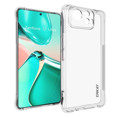 Funda TPU Transparente Enkay Hat-Prince para Asus Zenfone 12 Ultra 5G a Prueba de Golpes