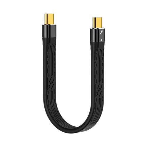 Cable De Datos Thunderbolt 4 USB-C Type-C Macho a Macho PD 100W 22 cm