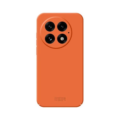Funda para Teléfono OnePlus 13 Mofi Qin Series con PC y Tacto Agradable (Naranja)