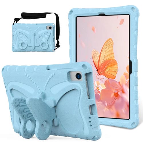 Funda de Eva para Tablet Samsung Galaxy Tab A7 T500 10.4 con Soporte de Mariposa (Azul Claro)