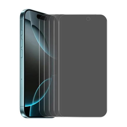 Película de vidrio templado ENKAY Hat-Prince de 28 grados para privacidad y antiespionaje para iPhone 17 Pro, 5 unidades