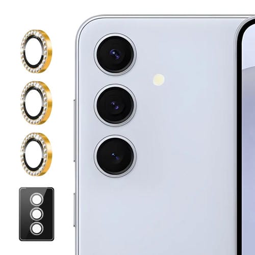 Película Completa de Cristal para Lente de Cámara Enkay Ar Samsung Galaxy A35/A55 (Dorado)