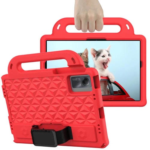 Funda de EVA a prueba de golpes para Xiaomi Redmi Pad SE 11 2023 Diamond Series (roja)