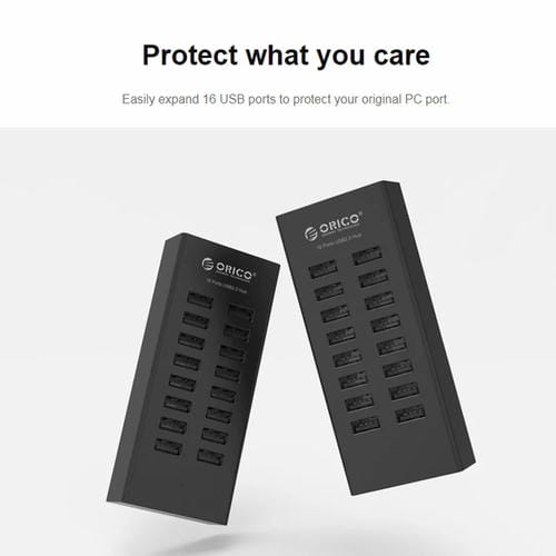 Hub USB 2.0 Orico H1613-U2 16 Puertos